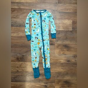 Little Sleepies 3T Birthday Print